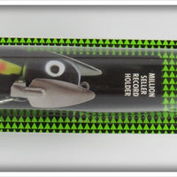 Heddon Black Yellow Wings Crazy Crawler On Card