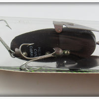 Heddon Black Yellow Wings Crazy Crawler On Card