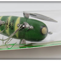 Heddon Glow Worm Crazy Crawler On Card