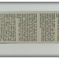 Heddon Glow Worm Crazy Crawler On Card