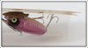 Heddon Purple Scale Crazy Crawler On Card