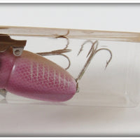 Heddon Purple Scale Crazy Crawler On Card