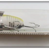 Heddon Yellow Shore Crazy Crawler On Card