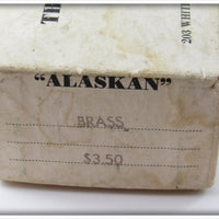 Alaska Tackle Co Brass The Alaskan Plug In Correct Box