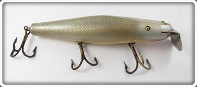 Vintage Creek Chub Silver Mullet Salt Surfster Lure 7407 