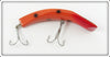 Vintage Shur Strike Orange & Black Fast Fish Lure FF-60