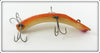 Vintage Shur Strike Orange & White Fast Fish Lure FF-61