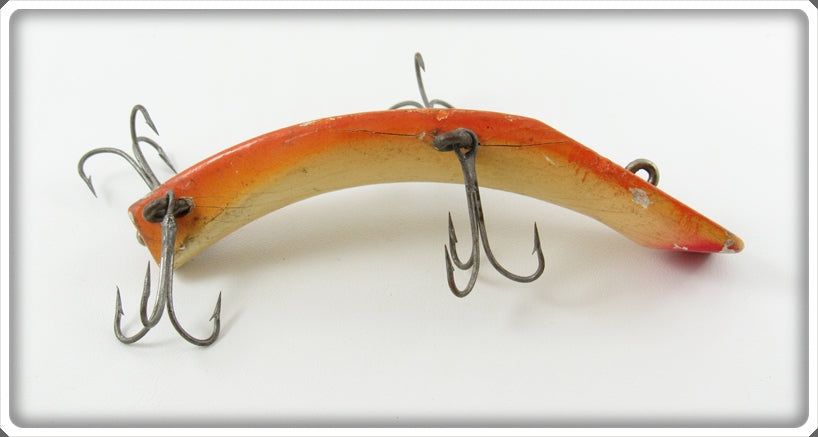 Vintage Shur Strike Orange & White Fast Fish Lure FF-61