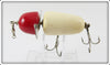 Pflueger White Red Head Globe