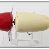 Pflueger White Red Head Globe