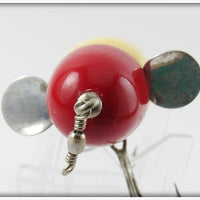 Pflueger White Red Head Globe