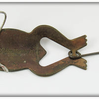 Heddon Gold Plate Spoon-Y Frog