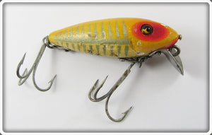 Vintage Heddon Yellow Shore 110 River Runt Lure 119XRY
