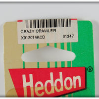 Heddon 14 Karat Coachdog Crazy Crawler On Card