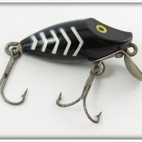 Vintage Shur Strike Black Shore Midget Diver Lure