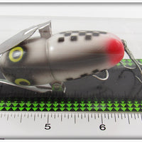 Heddon Checkered Flag Crazy Crawler On Card