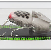Heddon Checkered Flag Crazy Crawler On Card