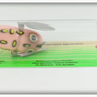 Heddon Pink Bullfrog Crazy Crawler Lure On Card X9120PKBF