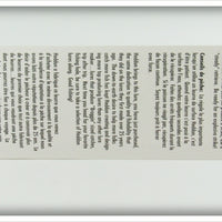 Heddon Pink Bullfrog Crazy Crawler On Card