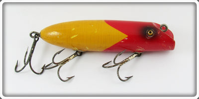 South Bend Red Arrowhead Yellow Body Bass Oreno Lure 973 RY