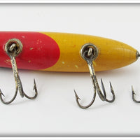 South Bend Red Arrowhead Yellow Body Bass Oreno