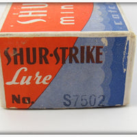 Shur Strike Red & White Bass Oreno Empty Box