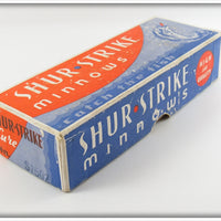 Shur Strike Red & White Bass Oreno Empty Box