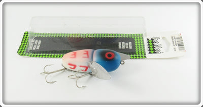 Heddon Red White & Blue Shore Crazy Crawler With Card X9120SUSMBH-SP
