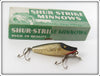 Vintage Shur Strike Silver Flash River Master In Box S6118