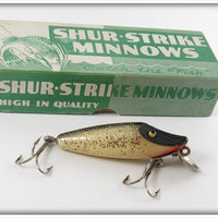Vintage Shur Strike Silver Flash River Master In Box S6118