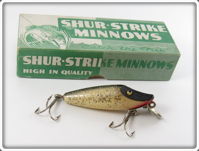 Vintage Shur Strike Silver Flash River Master In Box S6118