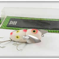 Heddon Strawberry Spotted Crazy Crawler Lure With Card X9120SUS-SP