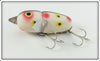 Heddon Strawberry Spotted Crazy Crawler With Card