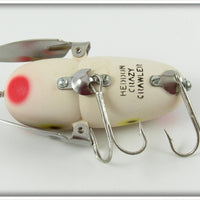 Heddon Strawberry Spotted Crazy Crawler With Card