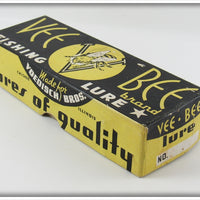 Shur Strike Vee Bee Red & White Bass Oreno In Box