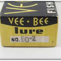 Shur Strike Vee Bee Red & White Bass Oreno In Box