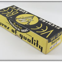 Shur Strike Vee Bee Red & White Bass Oreno In Box