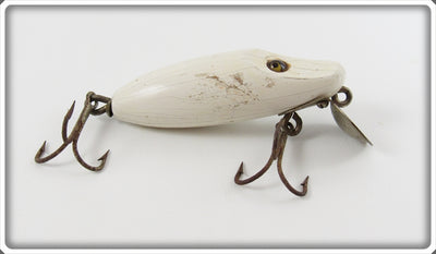 Vintage Shur Strike Solid White River Master Lure