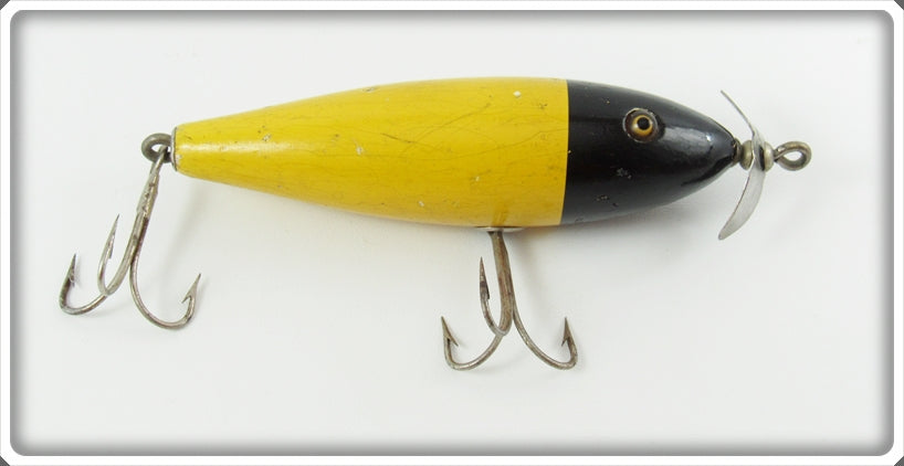 Vintage Shur Strike Yellow & Black Surf Oreno Lure C-104