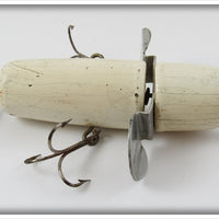 Ans B Decker White Bass Bait Rotary Head In Box