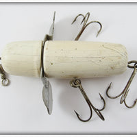 Ans B Decker White Bass Bait Rotary Head In Box