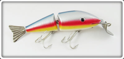 Vintage Creek Chub Rainbow Wigglefish Lure 2408