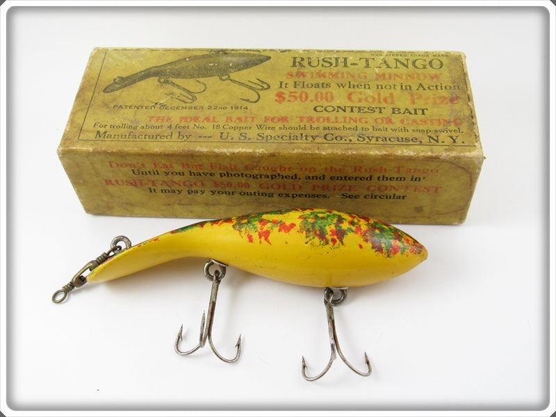 Vintage Rush Tango Swimming Minnow Fishing Lure