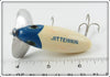 Arbogast Blue Head White Jitterbug