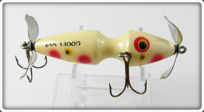 Vintage Clark's Uncatalogued Strawberry Spot Goofy Gus Lure