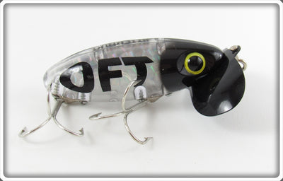 Fred Arbogast Pradco Black Head OFT Jitterbug Lure