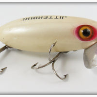 Vintage Fred Arbogast Pearl Jitterbug Lure 