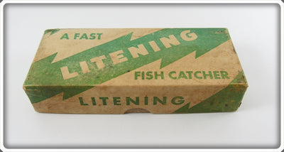 South Bend Pike Nip I Diddee Litening Fish Catcher Empty Box 910 PK