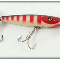 Shur Strike Red & White Stripes Baby Gar Minnow Lure BGM 31 