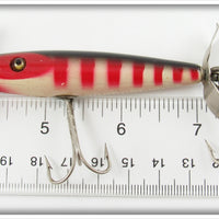 Shur Strike Red & White Stripes Baby Gar Minnow